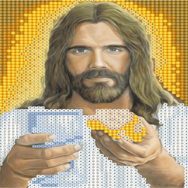 Jesus Diamond Painting Kit with Free Shipping – 5D Diamond Paintings
